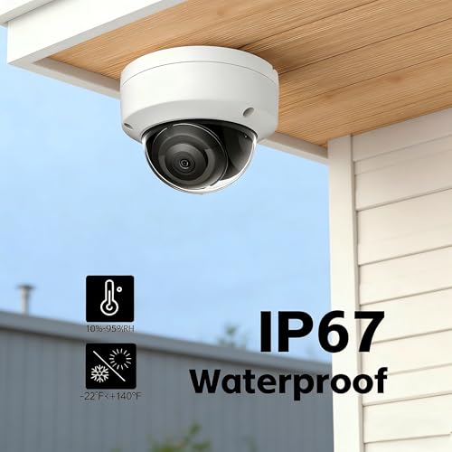 DS-2CD2183G2-I 4K 8MP AcuSense Vandal Fixed Dome POE IP Kamera Outdoor, 4mm Weitwinkel, 3-Achsen, WDR, IP67, IK10