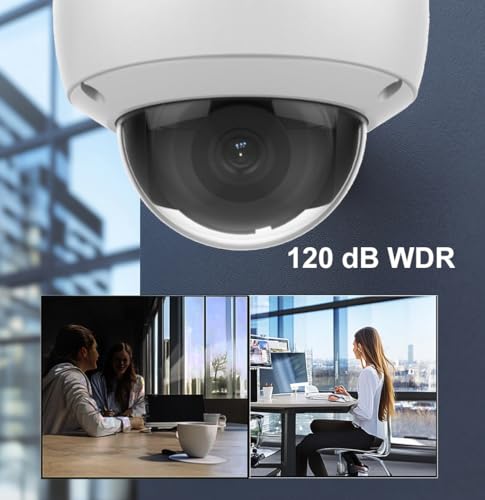 DS-2CD2183G2-I 4K 8MP AcuSense Vandal Fixed Dome POE IP Kamera Outdoor, 4mm Weitwinkel, 3-Achsen, WDR, IP67, IK10