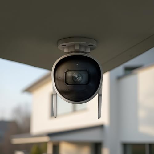 HiLook by HIKVISION Außenkamera WLAN, Smart-Kamera mit Bewegungsmelder, Outdoor, intelligente Erkennung, Nachtsicht, 2-Wege-Kommunikation
