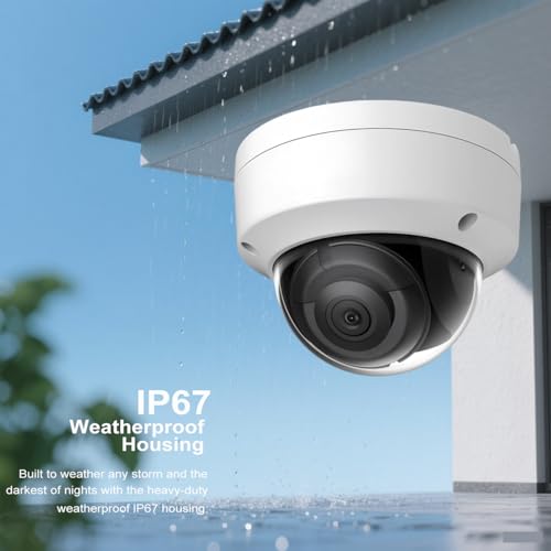 DS-2CD2183G2-I 4K 8MP AcuSense Vandal Fixed Dome POE IP Kamera Outdoor, 2,8 mm Weitwinkel, 3-Achsen, WDR, IP67, IK10