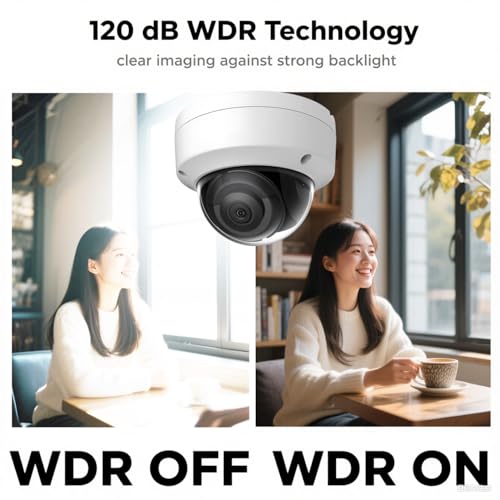 DS-2CD2183G2-I 4K 8MP AcuSense Vandal Fixed Dome POE IP Kamera Outdoor, 2,8 mm Weitwinkel, 3-Achsen, WDR, IP67, IK10